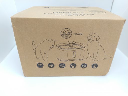 Fuente de agua para gatos