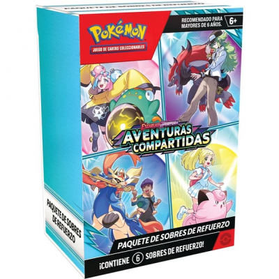 Cartas de Pokémon TCG Scarlet & Violet – Journey Together – Booster Bundle (Español)