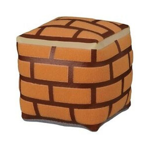 Peluche Super Mario 30th Brick Box 2.5" – Bloque de Ladrillo Coleccionable Nintendo